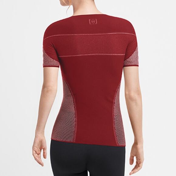 WOLFORD Zen Shirt Currant Berry/Ash NWT in XS - Picture 8 of 8